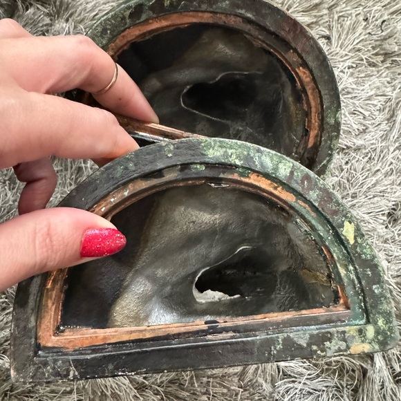 Rare Abbotware vintage horse head book ends - Picture 5 of 7